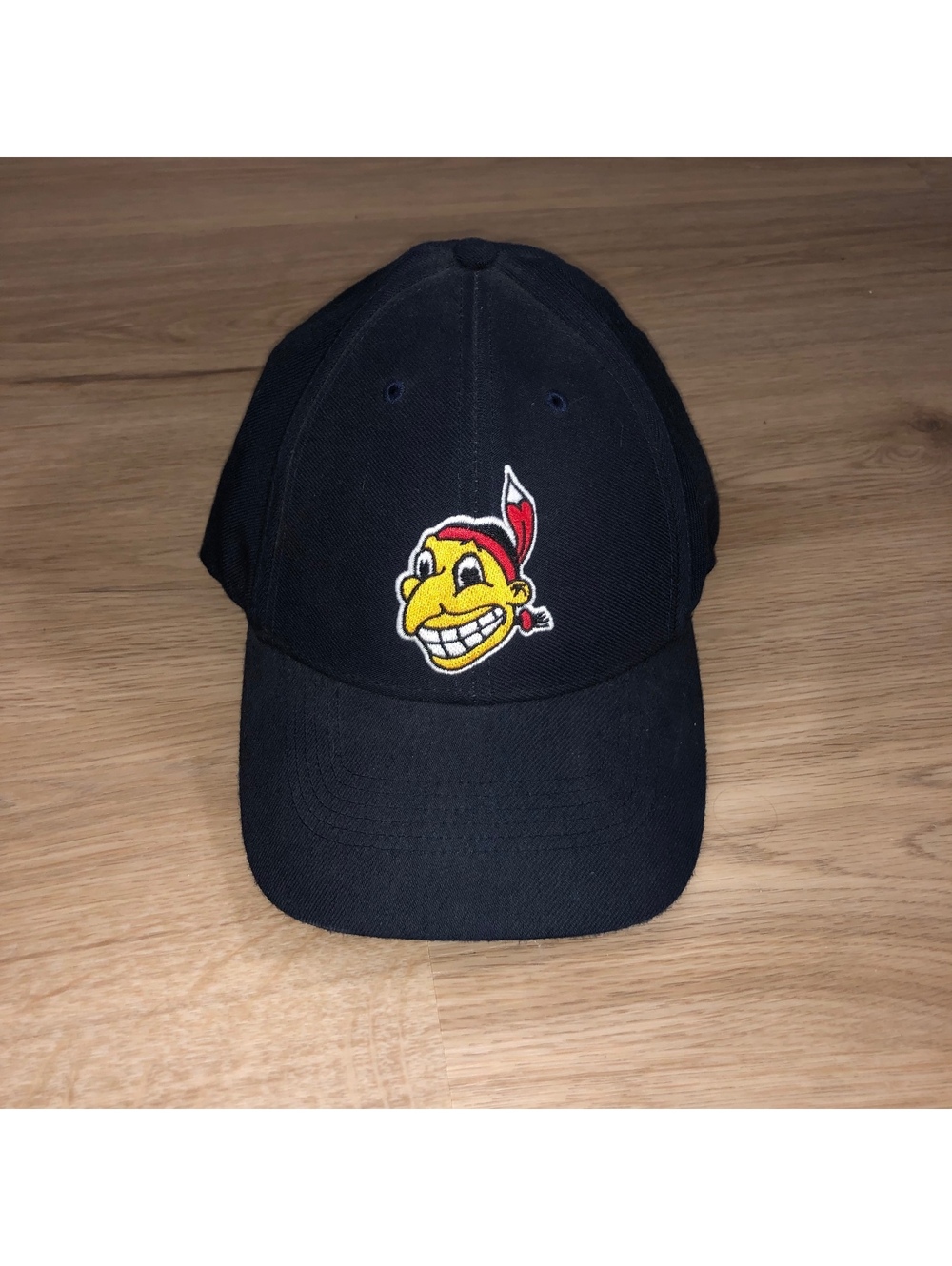 CLEVELAND INDIANS CHIEF WAHOO COOPERSTOWN TWINS HAT 1948 THE CLOSER vintage L